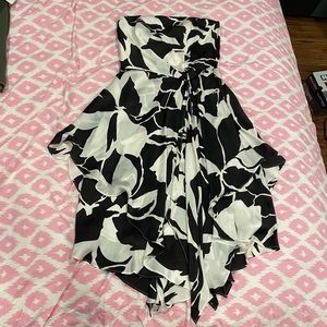 White House Black Market Strapless Dress